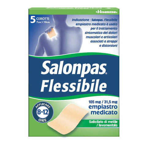 105 Mg/31,5 Mg Empiastro Medicato 5 Empiastri In Bustina Cellopane/pe/al/pe