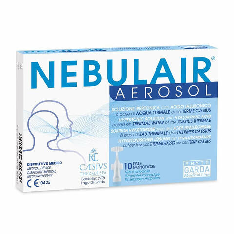 Nebulair Aerosol Soluzione Ipertonica 10 Fiale Monodose 3ml Acqterm