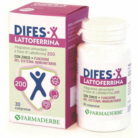 Difes X Lattoferrina 200 30 Compresse