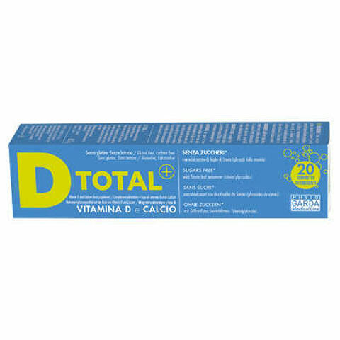 D Total+ Vitamina D-ca 20 Compresse Effervescneti