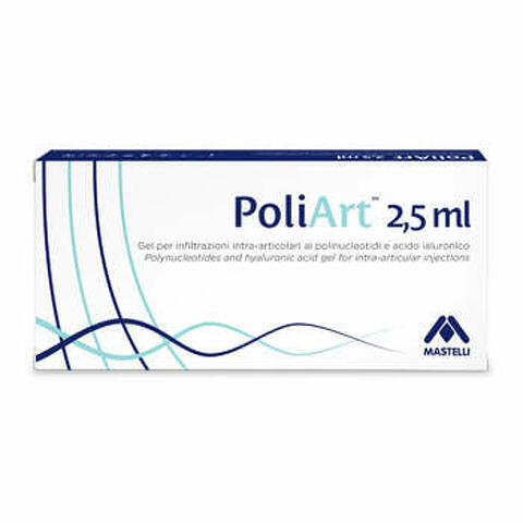 Siringa Intra-articolare Poliart 20mg/ml Acido Ialuronico 2,5ml