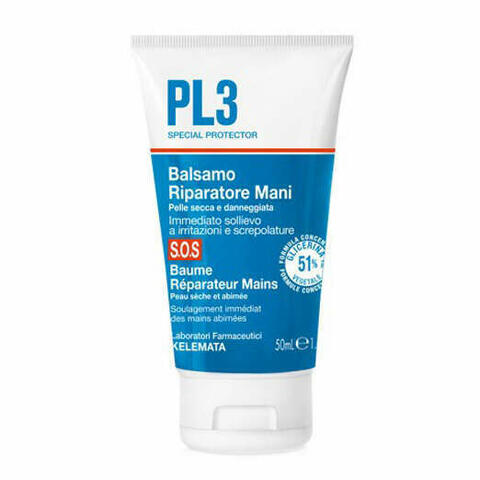 Pl3 Balsamo Riparatore Mani Sos 50ml