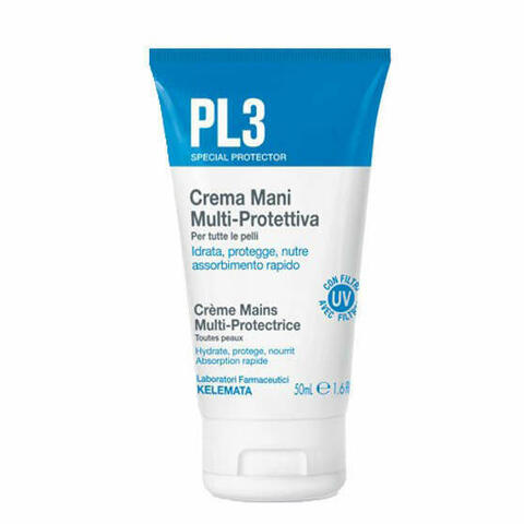 Pl3 Crema Mani Multi Protettiva 50ml