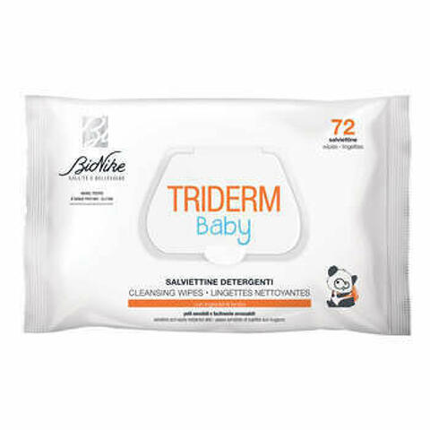 Triderm Baby Salviettine Detergenti 72 Pezzi