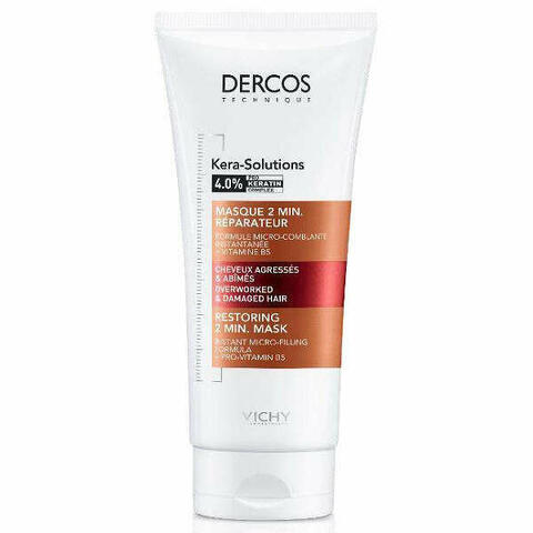 Dercos Technique Kerasol Maschera Riparatrice 2 Min 200ml