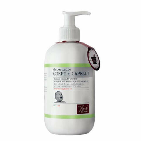 Corpo/capelli Talco Fiocchi Di Riso 400ml