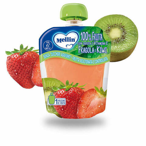 Mellin Pouch Fragola Kiwi 90 G