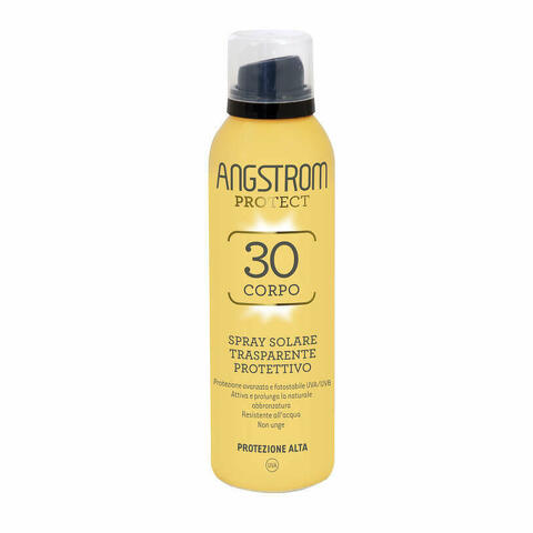 Angstrom Protect 30 Corpo Spray Solare Trasparente 150ml