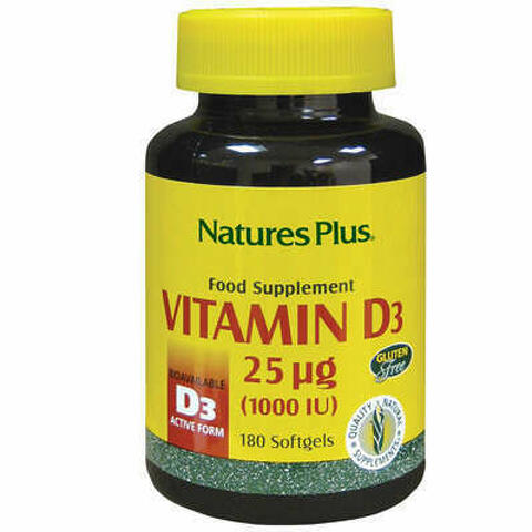 Vitamina D3 1000 Unita' Internazionale 180 Perle