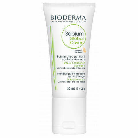 Sebium Global Cover 30ml + Tappo Con Stick Correttore 2 G