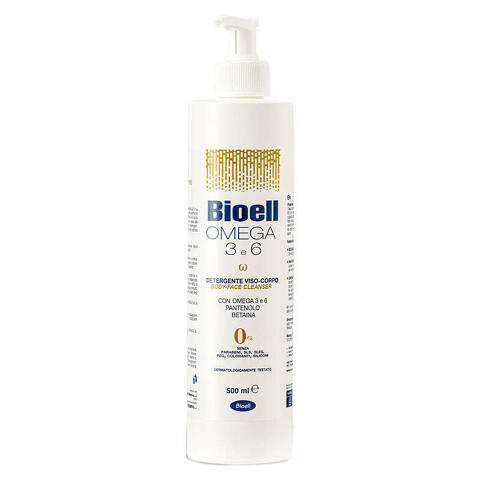 Bioell Omega 3-6 Detergente Viso / Corpo Agli Omega 3 E 6