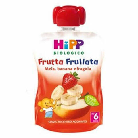 Hipp Bio Frutta Frullata Mela Banana Fragola 90 G