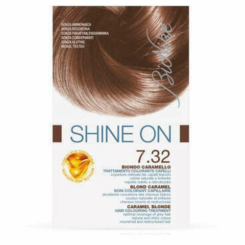 Bionike Shine On Trattamento Colorante Capelli Biondo Caramello 7.32