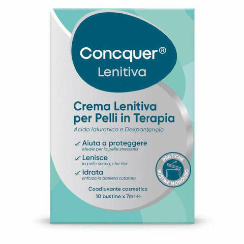 Concquer Crema Lenitiva 10 Bustineine Da 7ml