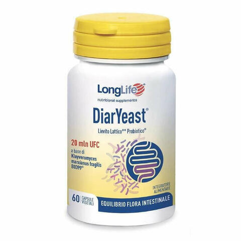 Longlife Diaryeast 60 Capsule Vegetali