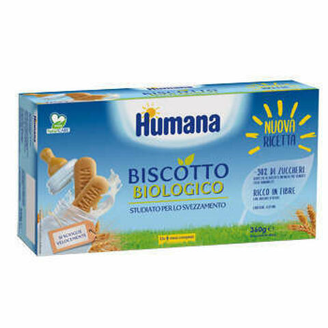 Humana Biscotto Baby Bio 2 Sacchetti Da 180 G