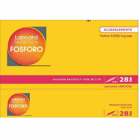 Labcatal Nutrition Fosforo 28 Fiale X 2ml