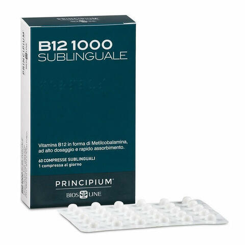 Principium B12 1000 60 Compresse Sublinguali