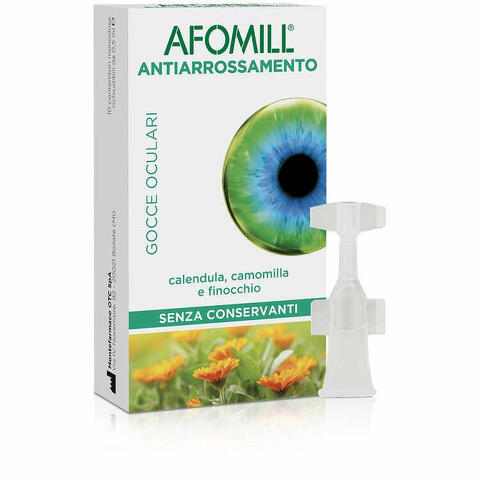 Afomill Antiarrossamento Senza Conservanti 10 Fiale Da 0,5ml