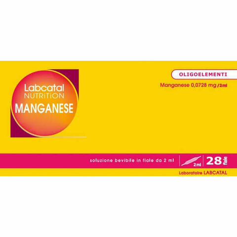 Labcatal Nutrition Manganese 28 Fiale 2ml