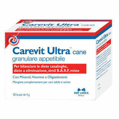 Carevit Ultra Cane 30 Bustinee Da 4 G