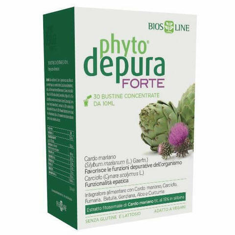Phytodepura Forte 30 Bustineine Concentrate Da 10ml