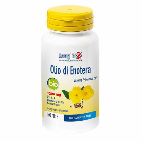 Longlife Olio Enotera Bio 1300mg 50 Perle