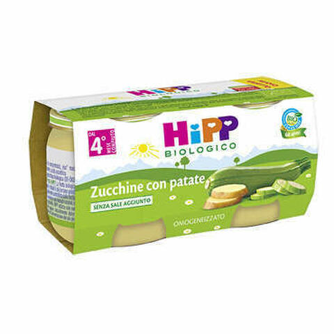 Hipp Bio Hipp Bio Omogeneizzato Zucchine Con Patate 2x80 G