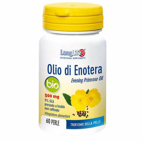 Longlife Olio Enotera Bio 60 Perle 500mg