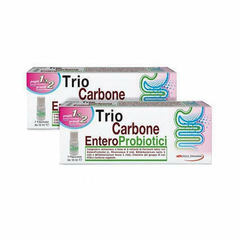 Triocarbone Enteroprobiotici 7 Flaconcini X 10ml