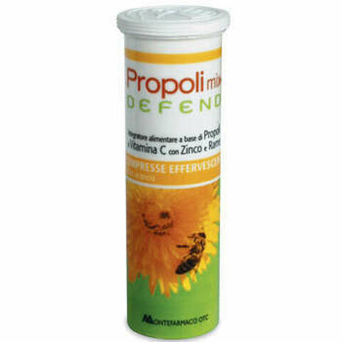 Propoli Mix Defend 10 Compresse Effervescenti Gusto Arancia