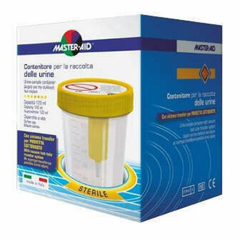 Contenitore Raccolta Urina Sottovuoto Master-aid 120ml