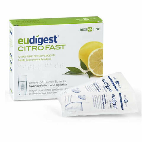Biosline Eudigest Citro Fast 12 Bustineine Effervescenti