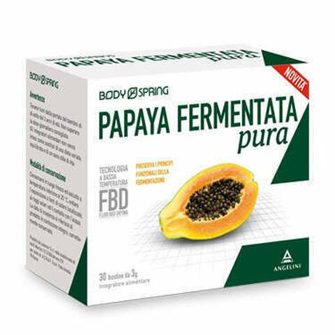 Body Spring Papaya Fermentata Pura 30 Bustineine