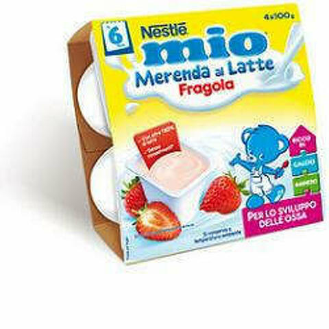 Mio Merenda Fragola 4 X 100 G