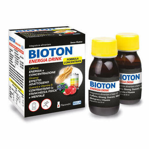 Bioton Energia Drink 4 Flaconcini X 50ml