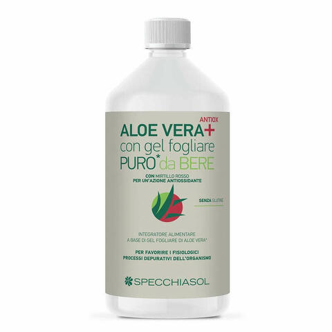 Succo Aloevera+ Aloe/mirtillo Rosso 1 Litro