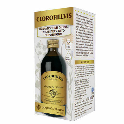 Clorofillvis Liquido Analcolico 200ml