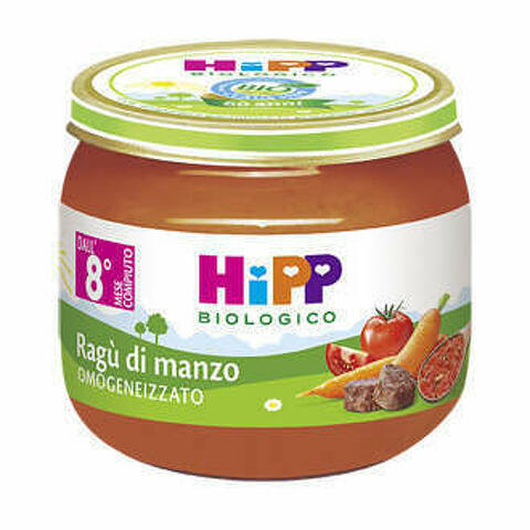 Hipp Bio Hipp Bio Omogeneizzato Sugo Ragu' Di Manzo 2x80 G