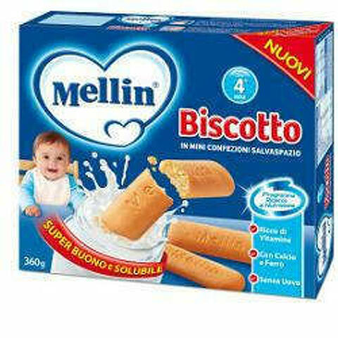 Mellin Biscotto 360 G 12 Pezzi