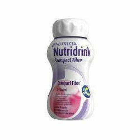 Nutridrink Compact Fibre Vaniglia 125ml 4 Pezzi