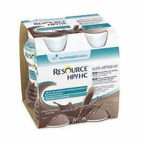 Resource Hp/hc Cioccolato 4 Bottiglie 200ml