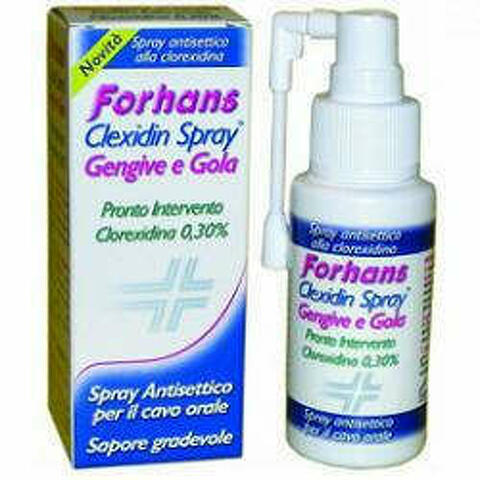 Collutorioorio Spray Con Clorexidina Forhans Clexidin 50ml