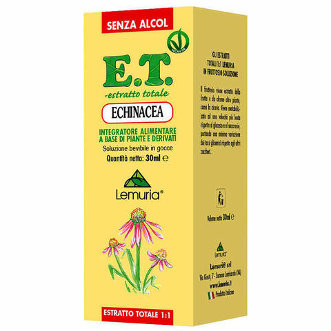 Et Estratto Totale Echinacea 30ml Senza Alcol