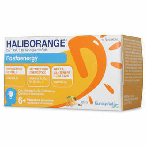 Haliborange Fosfoenergy 10 Flaconcini 10ml