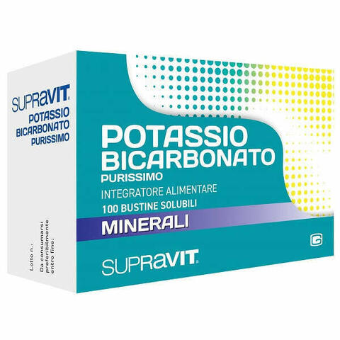 Supravit Potassio Bicarbonato Purissimo 100 Bustineine