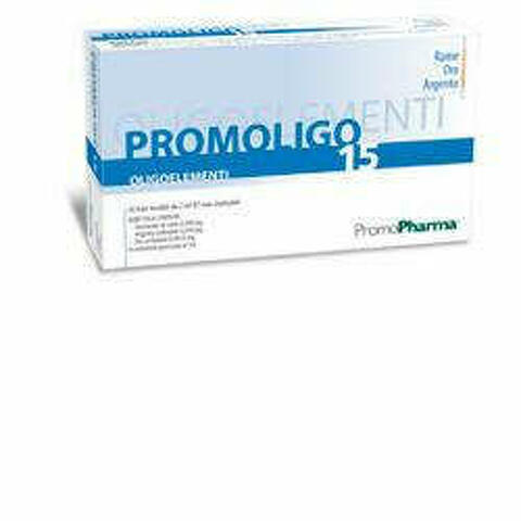 Promoligo 15 Rame/oro/argento 20 Fiale 2ml