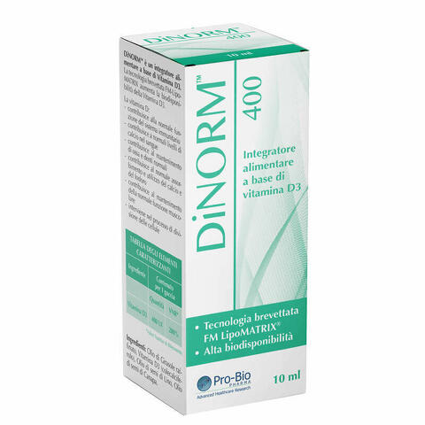 Dinorm 400 Gocce 10ml