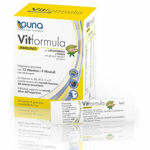 Vitformula Immuno 30 Stick Da 2 G