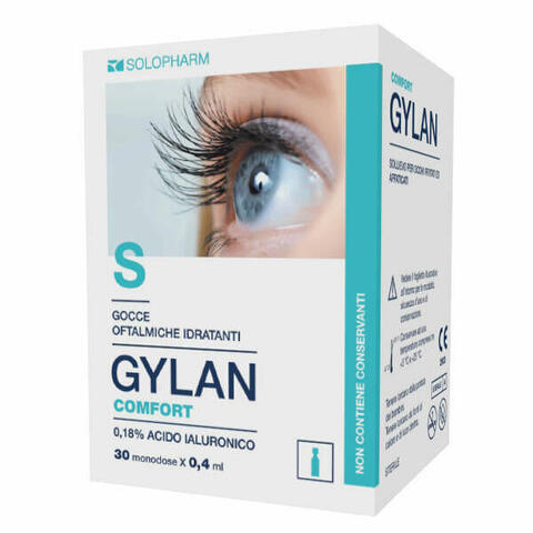 Gylan Comfort Gocce Oftalmiche 30 Tubetti Monouso Da 0,4ml